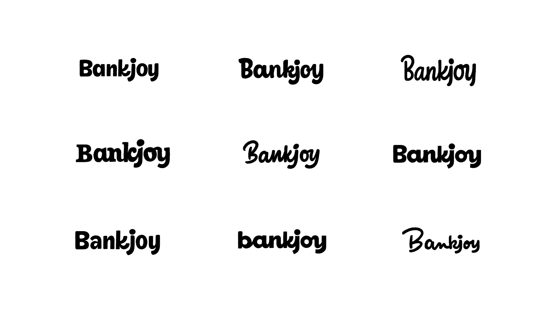 bankjoy sketches